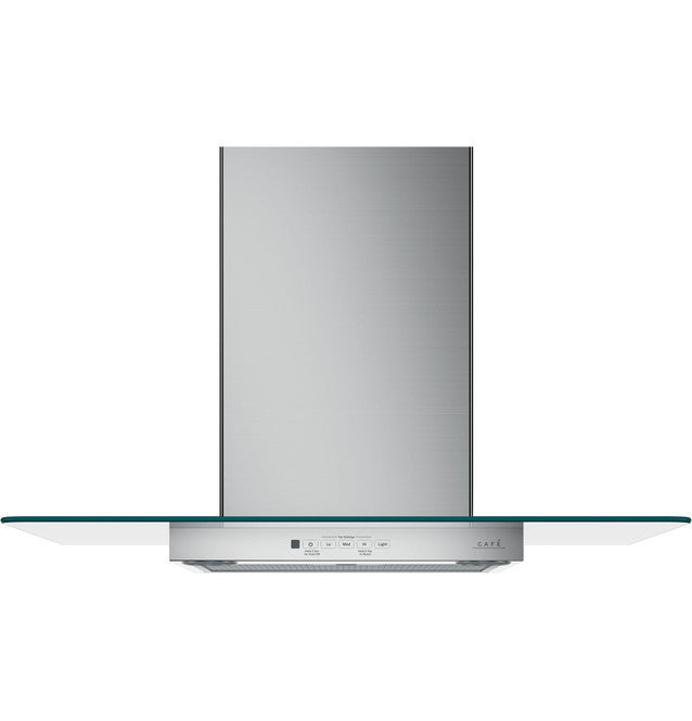 CAFÉ™ 30" Wall-Mount Glass Canopy Chimney Hood