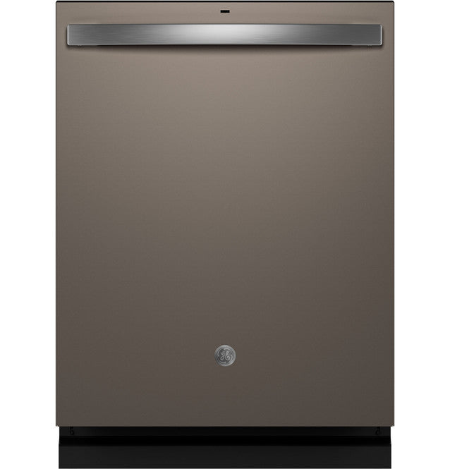 GE® ENERGY STAR® Top Control with Stainless Steel Interior Dishwasher with Sanitize Cycle