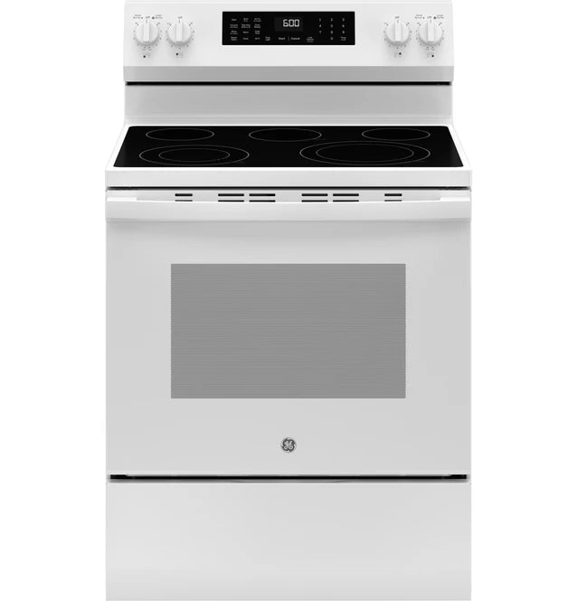 GE® ENERGY STAR® 30" Free-Standing Electric Convection Range with No Preheat Air Fry and EasyWash™ Oven Tray