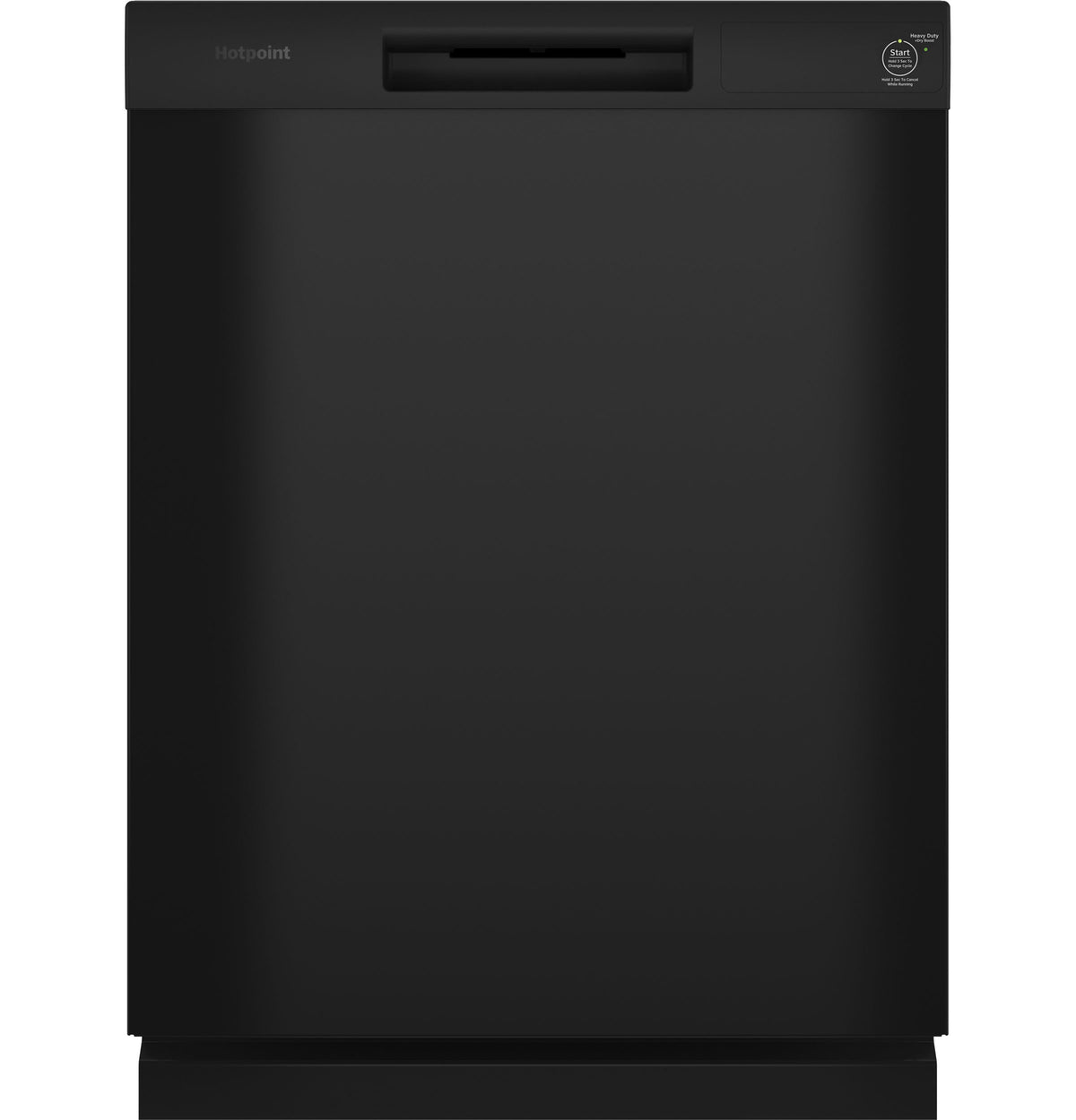 HOTPOINT® ONE BUTTON DISHWASHER WITH PLASTIC INTERIOR