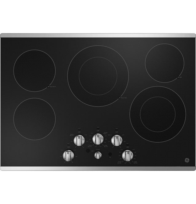 GE® 30" Built-In knob Control Electric Cooktop