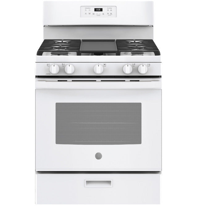 GE® 30" Free-Standing Gas Range