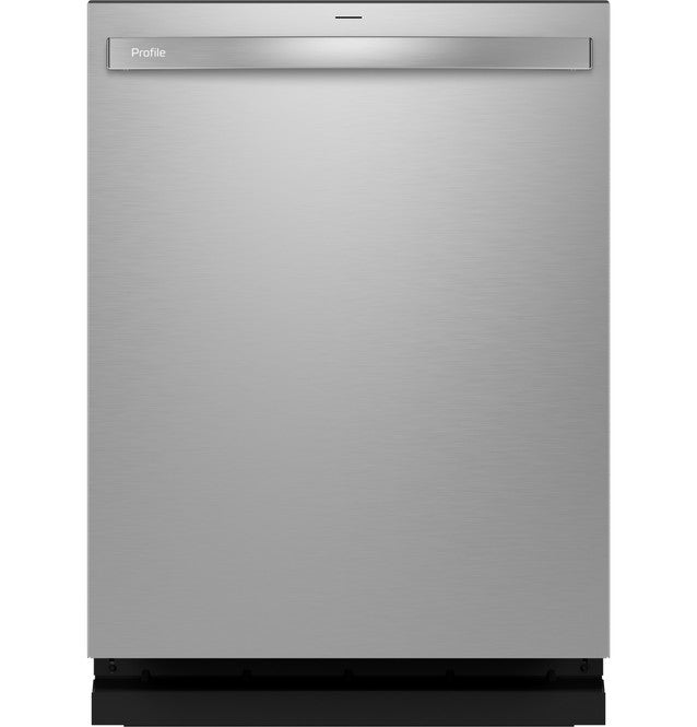 GE Profile™ ENERGY STAR® Fingerprint Resistant Top Control Stainless Interior Dishwasher with Microban™ Antimicrobial Technology with Sanitize Cycle