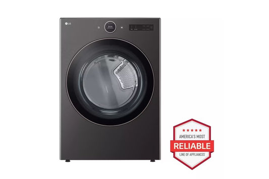 7.4 cu. ft. Smart Front Load Electric Dryer with AI Sensor Dry & TurboSteam™ Technology