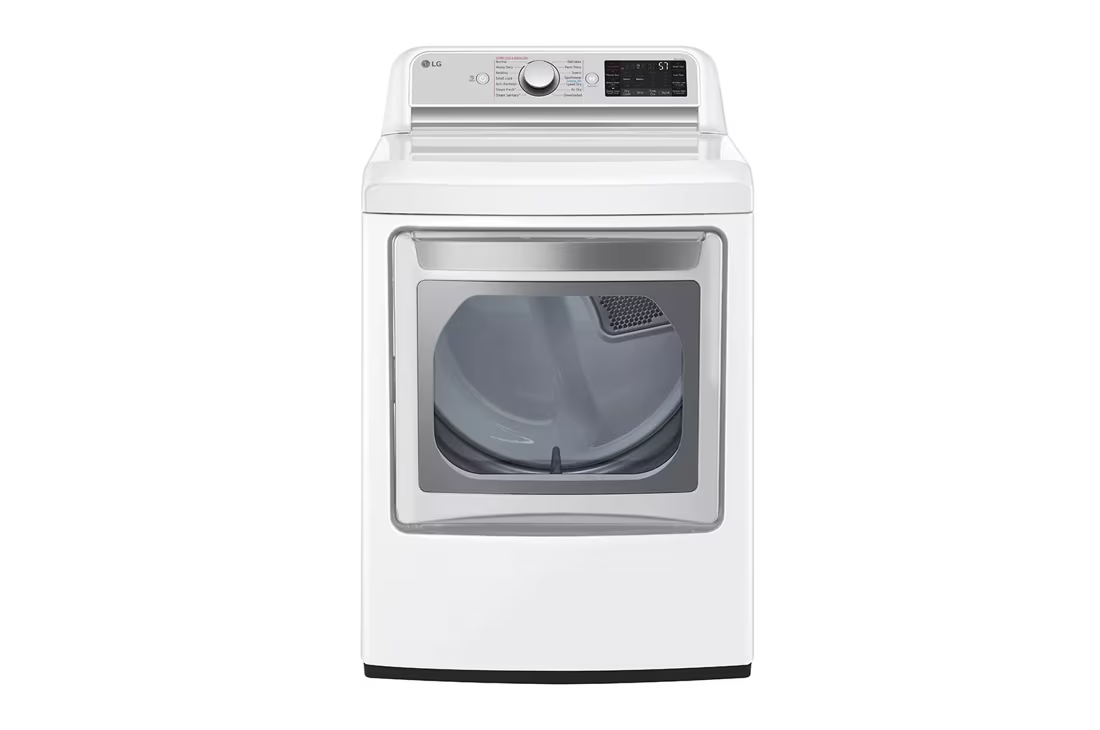 7.3 cu. ft. Ultra Large Capacity Smart wi-fi Enabled Rear Control Gas Dryer with TurboSteam™