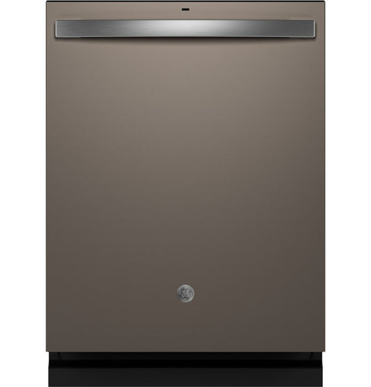 GE® ENERGY STAR® Fingerprint Resistant Top Control with Stainless Steel Interior Dishwasher with Sanitize Cycle