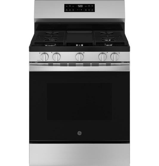 GE® 30" Free-Standing Gas Range with Crisp Mode