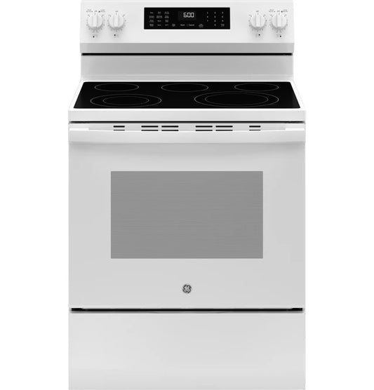 GE® ENERGY STAR® 30" Free-Standing Electric Convection Range with No Preheat Air Fry and EasyWash™ Oven Tray