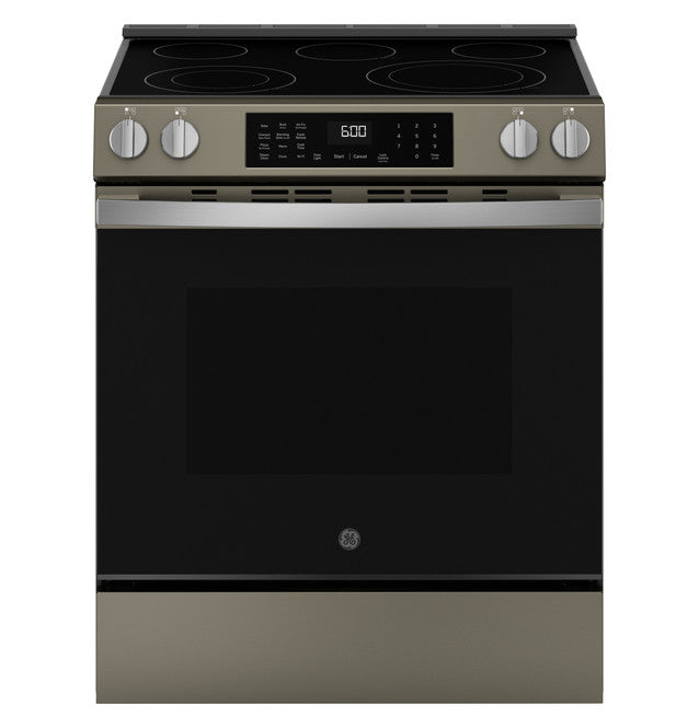 GE® ENERGY STAR® 30" Slide-In Electric Convection Range with No Preheat Air Fry and EasyWash™ Oven Tray