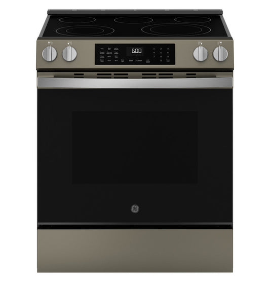 GE® ENERGY STAR® 30" Slide-In Electric Convection Range with No Preheat Air Fry and EasyWash™ Oven Tray
