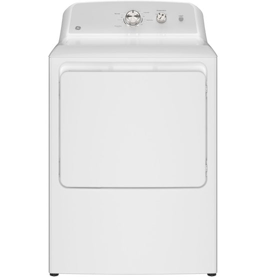 GE® 6.2 cu. ft. Capacity Electric Dryer with Up To 120 ft. Venting and Shallow Depth
