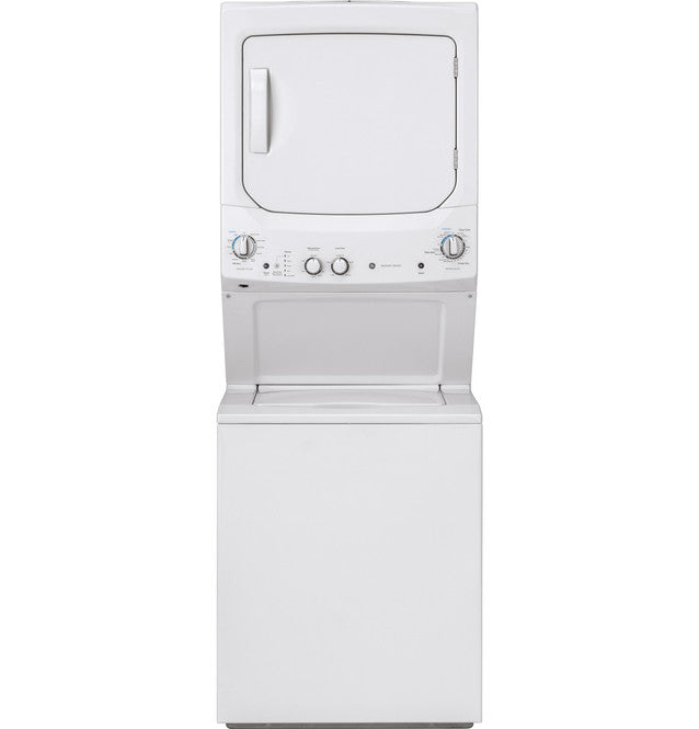 GE Unitized Spacemaker® 3.8 cu. ft. Capacity Washer with Stainless Steel Basket and 5.9 cu. ft. Capacity Long Vent Electric Dryer