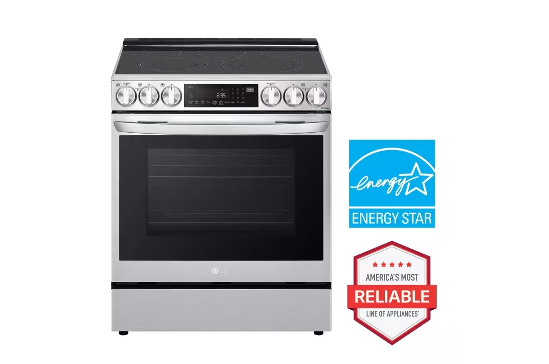 6.3 cu ft. Smart wi-fi Enabled ProBake Convection® InstaView® Electric Slide-In Range with Air Fry