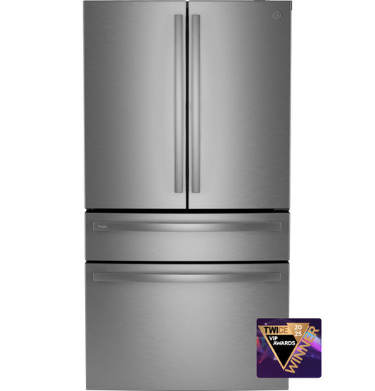 GE Profile™ ENERGY STAR® 23.2 Cu. Ft. Smart Counter-Depth Fingerprint Resistant 4-Door French-Door Refrigerator