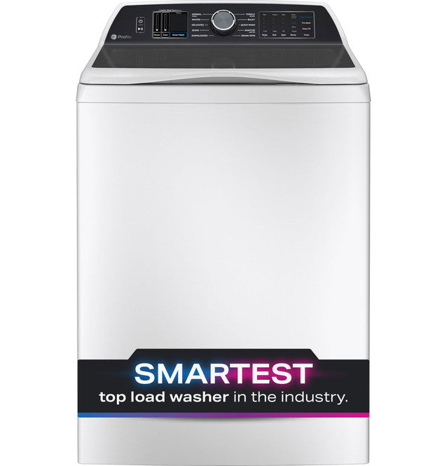GE Profile™ ENERGY STAR® 5.4 cu. ft. Capacity Washer with Smarter Wash Technology and FlexDispense™