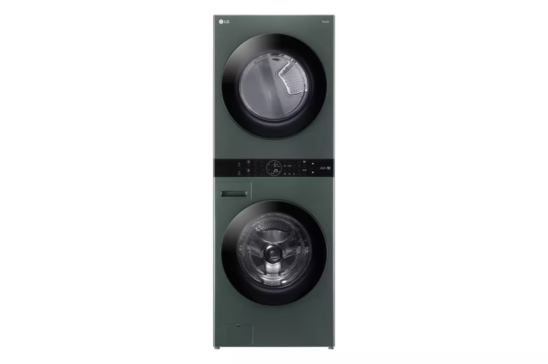 Single Unit Front Load LG WashTower™ with Center Control™ 4.5 cu. ft. Washer and 7.4 cu. ft. Electric Dryer