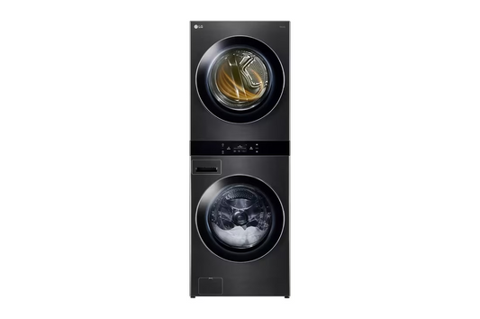 Single Unit Front Load LG WashTower™w. Center Control® 5.0 cu.ft. Washer & 7.4 cu.ft. Electric Dryer