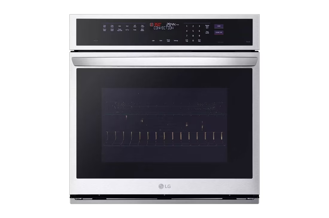 4.7 cu. ft. Smart Wall Oven with InstaView®, True Convection, Air Fry, and Steam Sous Vide