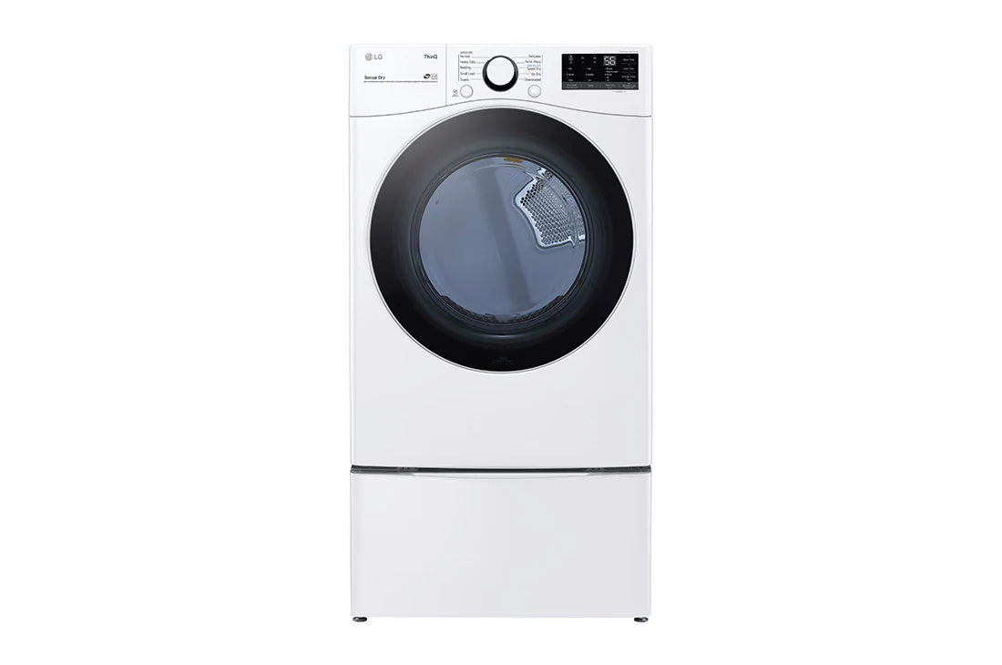 7.4 cu. ft. Ultra Large Capacity Smart wi-fi Enabled Front Load Electric Dryer with Built-In Intelligence