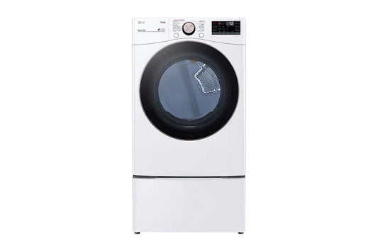 7.4 cu. ft. Ultra Large Capacity Smart wi-fi Enabled Front Load Electric Dryer with TurboSteam™ and Built-In Intelligence