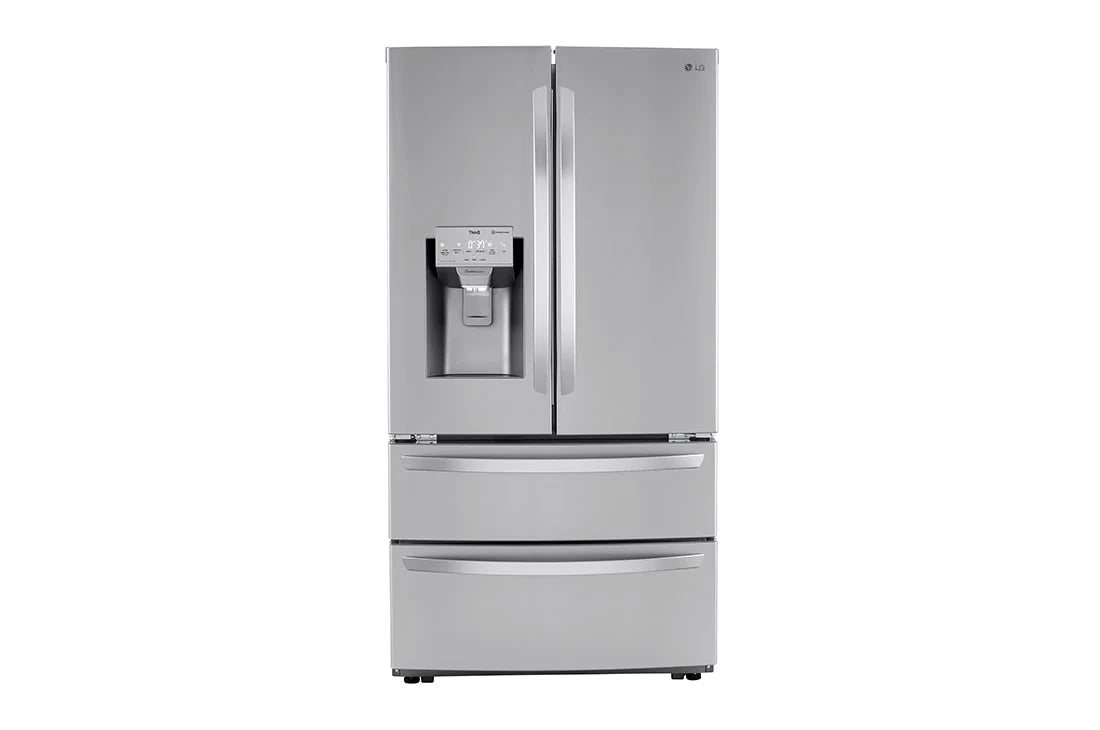 22 cu ft. Smart Counter Depth Double Freezer Refrigerator