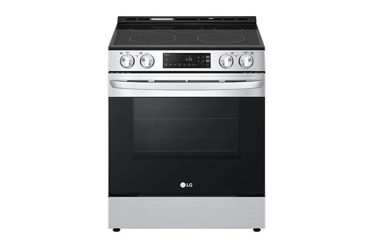 6.3 cu ft. Smart Wi-Fi Enabled Electric Slide-in Range with EasyClean®