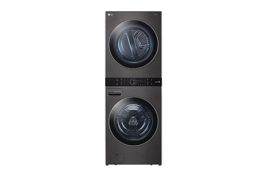 Single Unit Front Load LG WashTower™ with Center Control™ 4.5 cu. ft. Washer and 7.4 cu. ft. Gas Dryer